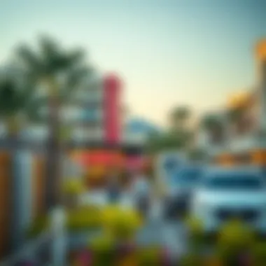 Community features and lifestyle around the Lama Building