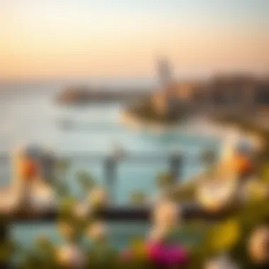 Scenic view of the UAE coastline during a long weekend