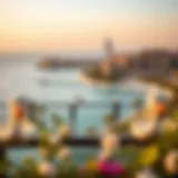 UAE Coastline Bliss Scenic view of the UAE coastline during a long weekend