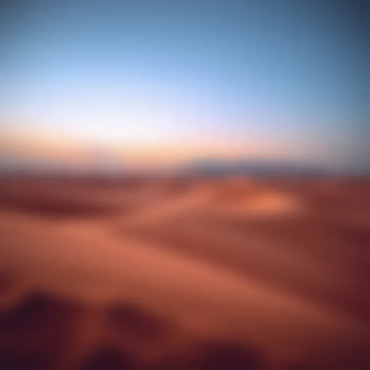 Majestic desert landscape ideal for adventure seekers