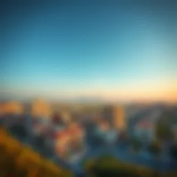 Panoramic view of Manazel Meydan residential community