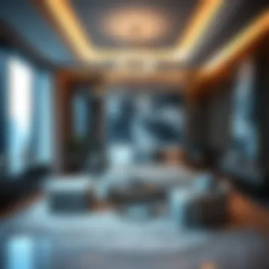 Luxury Living in Dubai's Rental Market Luxurious master bedroom in Dubai showcasing modern decor