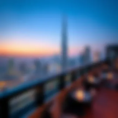 Stunning View of Dubai Skyline from Millennium Hotel Al Barsha Stunning view of the Dubai skyline from the hotel’s rooftop