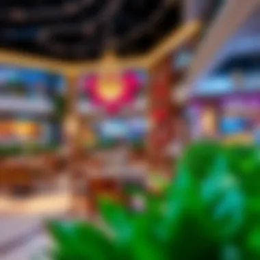 Panoramic view of Nakheel Mall's vibrant dining options