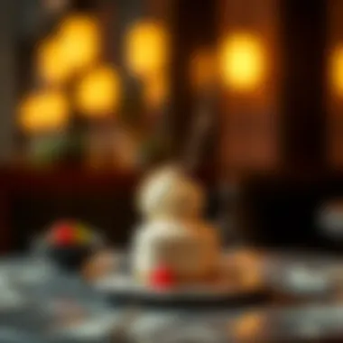 Innovative Dessert Designs That Captivate the Senses Artistic presentation of a dessert