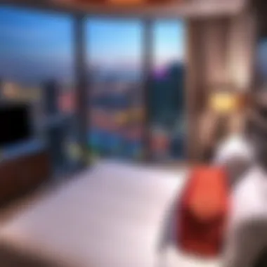 Cozy hotel room with city view in Bur Dubai