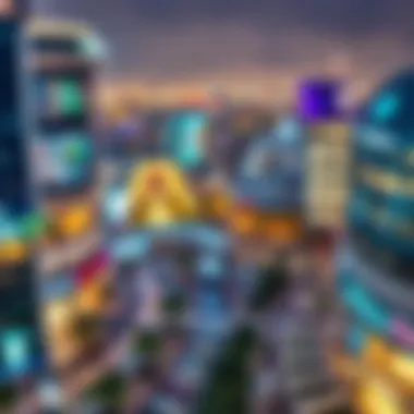 Overview of Silicon Oasis business district