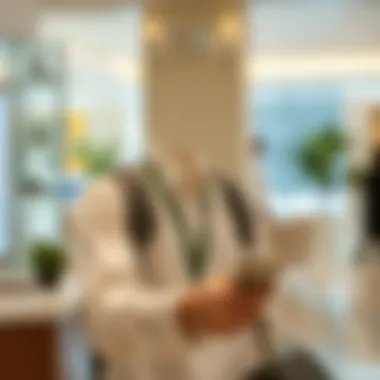 User accessing DEWA online portal for payments