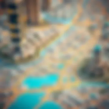 Key Neighborhoods for Property Investment in Dubai Map of Dubai highlighting key neighborhoods for property investment