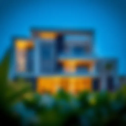 Modern Architectural Elegance of Neva Residence Architectural design of Neva Residence showcasing modern aesthetics