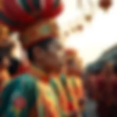 Traditional cultural performances showcasing the nation's heritage.