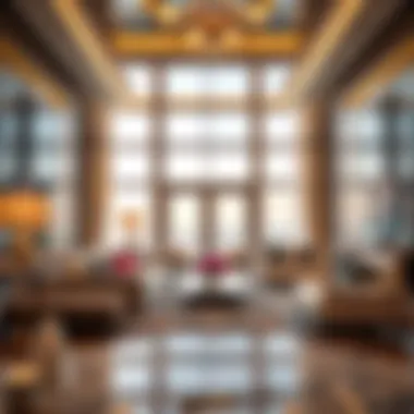 Exquisite Interior of Omniyat One Palm Luxurious living space inside Omniyat One Palm
