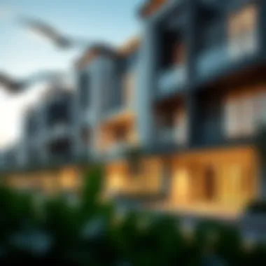 Contemporary Design of Oxford Gardens Modern architecture showcasing residential units at Oxford Gardens