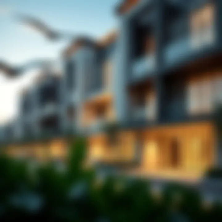 Contemporary Design of Oxford Gardens Modern architecture showcasing residential units at Oxford Gardens