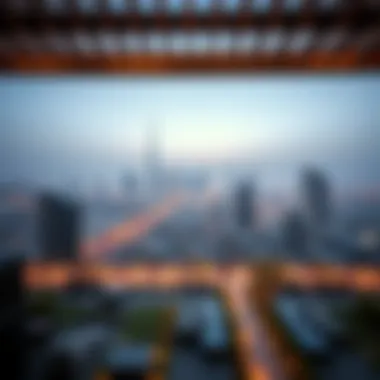 Skyline Views from Oxford Gardens Stunning views of skyline from Oxford Gardens