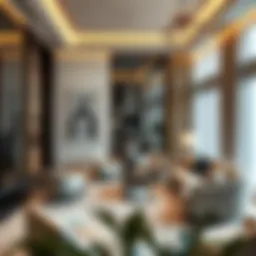 Luxurious Pagani apartment interior showcasing modern design and elegance