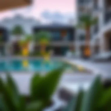 Luxurious amenities at Palm Tower Residences