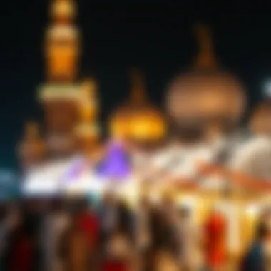 Cultural festivities during Eid celebrations in Dubai