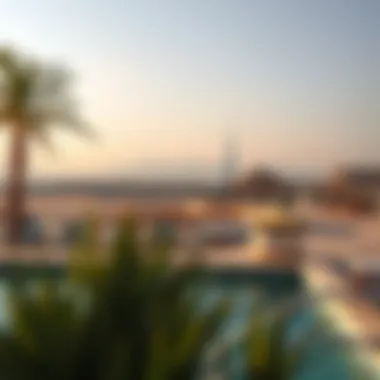 Beautiful landscape of the UAE during a long weekend holiday