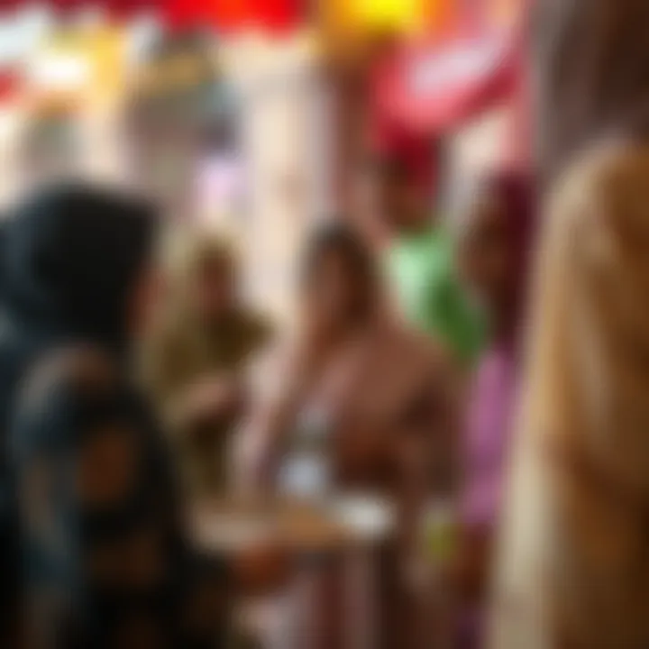 Community Spirit during Ramadan Community members engaging in a charitable event during Ramadan