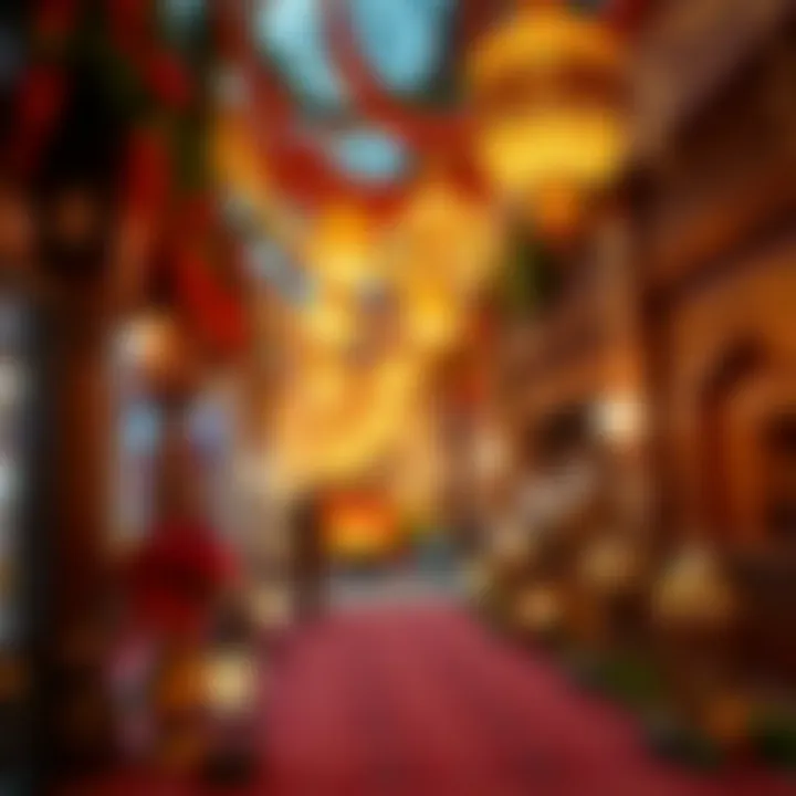 Festive Decorations Celebrating Ramadan Cultural decorations for Ramadan celebrations