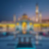 Scenic view of a mosque during Ramadan