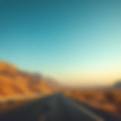 Breathtaking Views Along the Journey Scenic route from Ras Al Khaimah to Dubai