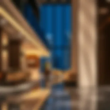 Interior Amenities of Shatha Tower Interior amenities of Shatha Tower emphasizing its modern features.