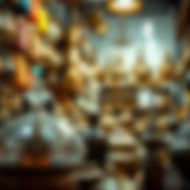 Cultural Artifacts at Souk Al Mina Cultural artifacts and handicrafts displayed at Souk Al Mina, reflecting the rich heritage of Dubai.