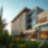 St. Regis Residences exterior showcasing modern architecture