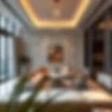 A luxurious apartment interior showcasing the essence of Dubai's real estate.