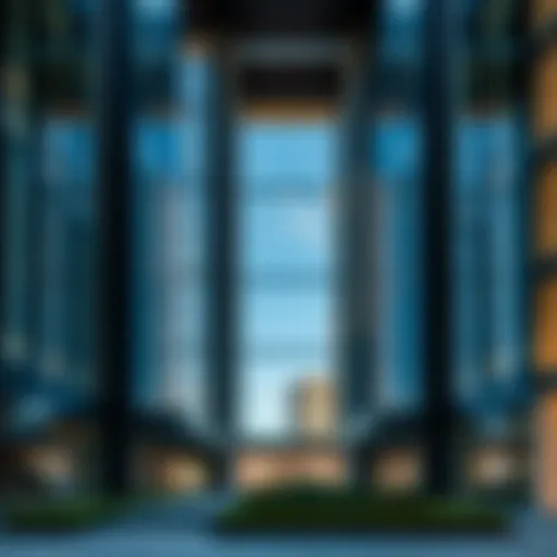 Stunning architectural view of the Tami 2 building showcasing its unique design.