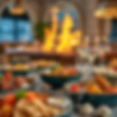 Exquisite Arabic Dishes Beautifully Presented Exquisite Arabic dishes beautifully presented