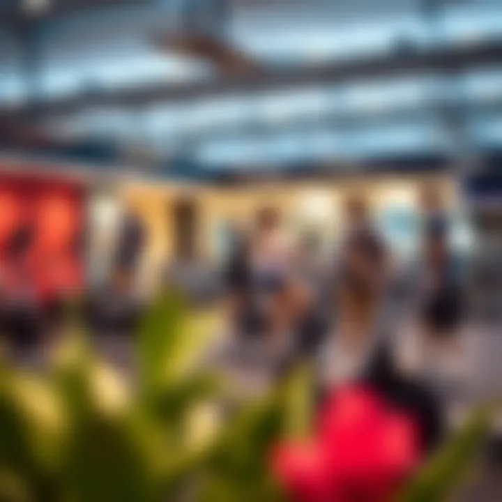 A market trends graph related to gym memberships and fitness investments.