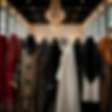 Diversity in Design: Styles and Fabrics of Abayas Group of abayas showcasing variety in styles and fabrics