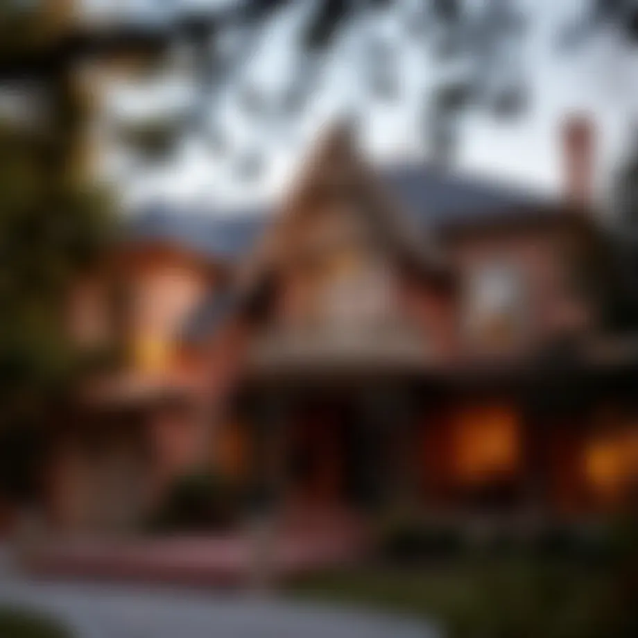 A beautifully restored historical home showcasing intricate architectural details