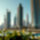 Architectural Beauty of Dubai Stunning architectural design in Dubai's skyline