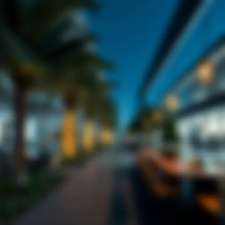 Vibrant community spaces enhancing property appeal