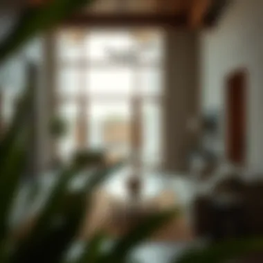 Interior design of a modern farmhouse in Dubai