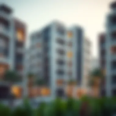 Contemporary Architecture in Tilal Swaihan Modern residential buildings in Tilal Swaihan highlighting architectural trends