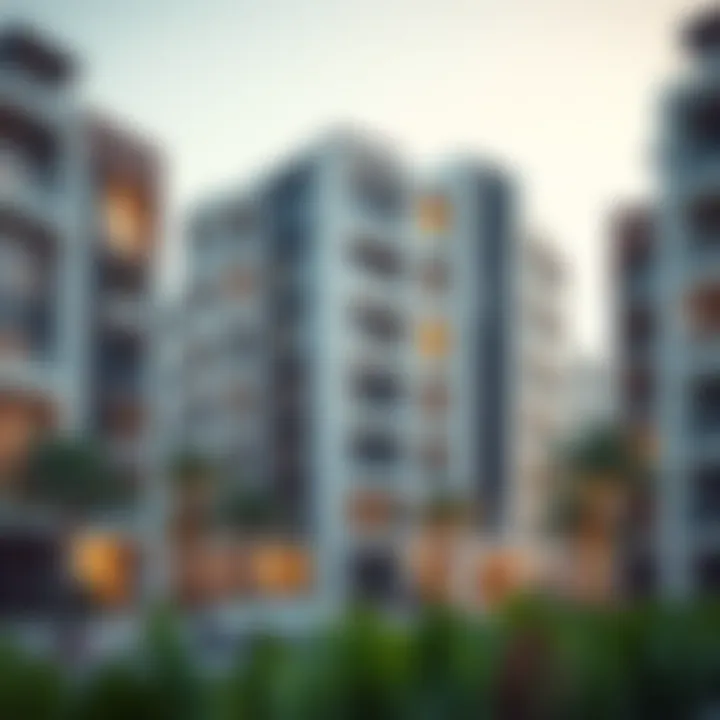 Contemporary Architecture in Tilal Swaihan Modern residential buildings in Tilal Swaihan highlighting architectural trends