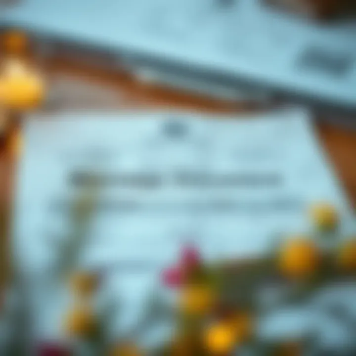 Essential Documents Required for Marriage Registration Documentation checklist for marriage application