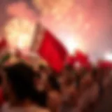 Celebration during UAE National Day