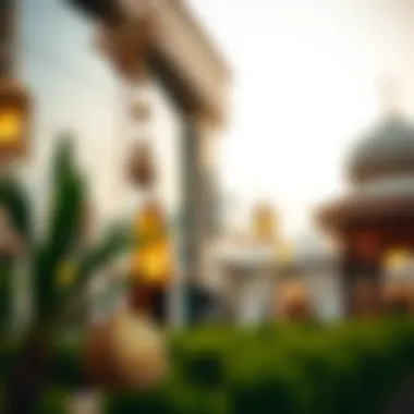 Traditional decorations for Eid Al Fitr