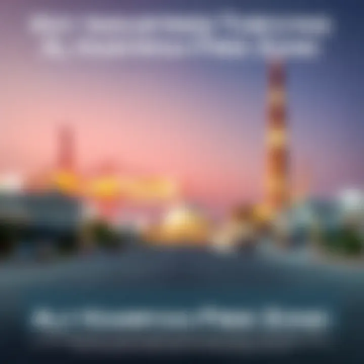 Key Industries in Al Hamriyah Free Zone Infographic depicting key industries thriving in Al Hamriyah Free Zone