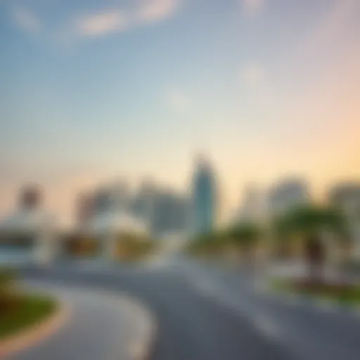 Stunning skyline of Almaya Ritaj showcasing modern architecture