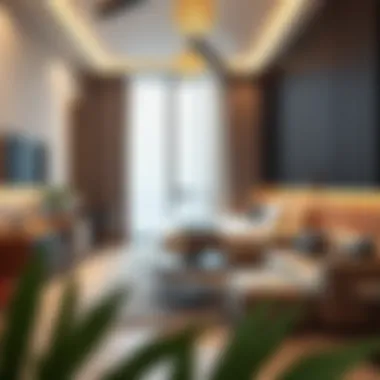 Contemporary Design in Arjan Bed Space Modern shared living space in Arjan featuring stylish furniture