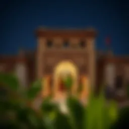 Traditional Barasti structure showcasing Dubai's architectural heritage