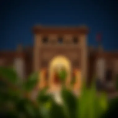 Traditional Barasti structure showcasing Dubai's architectural heritage