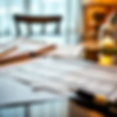 Essential Documentation for Attestation Documents required for attestation spread out on a table